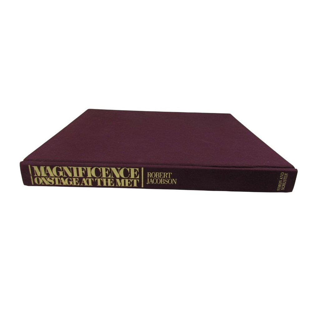 MAGNIFICENCE ON STAGE AT THE MET Robert Jacobson HC Book 52679